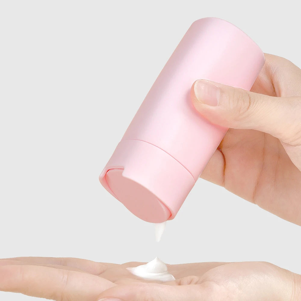 6pcs/set Makeup Dispensing Bottles Portable Travel Conditioner Lotion Shampoo Refillable Squeezable Bottle Cosmetic Bottle