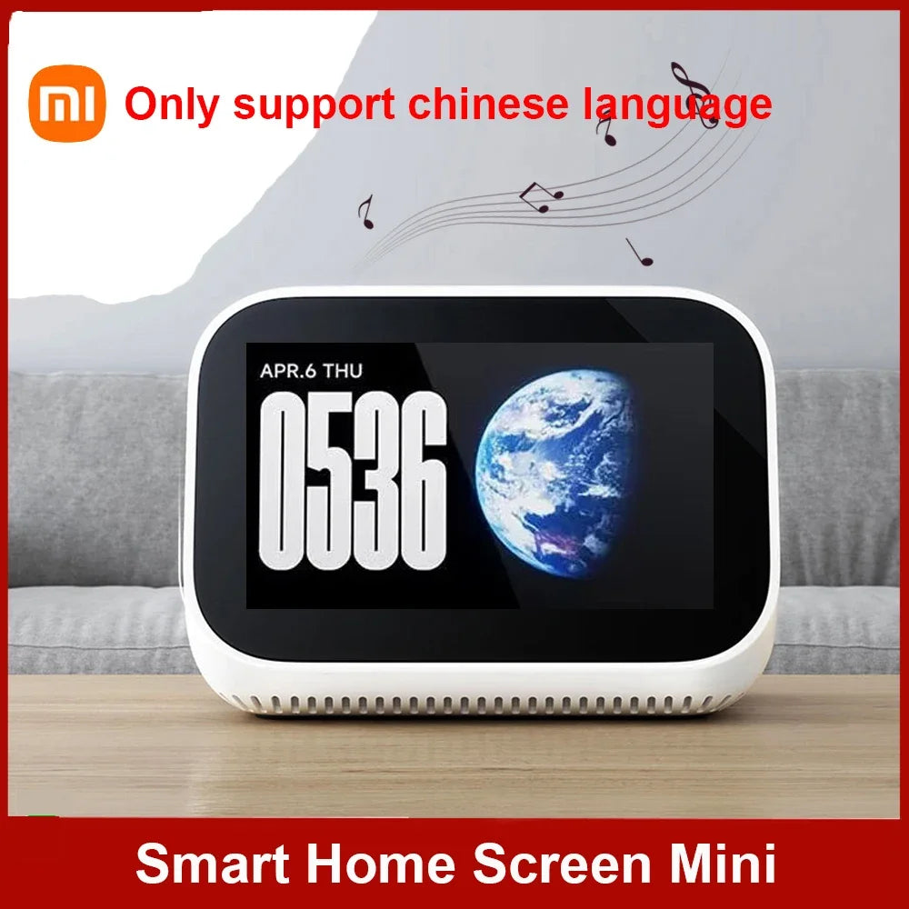 New Xiaoai Smart Home Display Mini Intelligent Touchscreen Speaker With Xiaomi Hyper OS Bluetooth Control Mijia Smart Devices