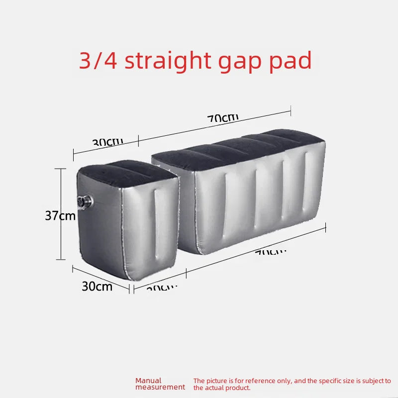 Inflatable Car Bed For Travel Suitable For Sedans Suvs Business Vehicles Rear Seat Sleeping Pad Footrest Filling Pad