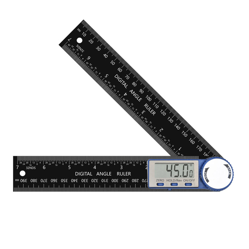 Digital Angle Finder LCD Digital Protractor 360 Degree Angle Gauge Electronic Inclinometer 7 Inch 200mm Precision Angle Tool