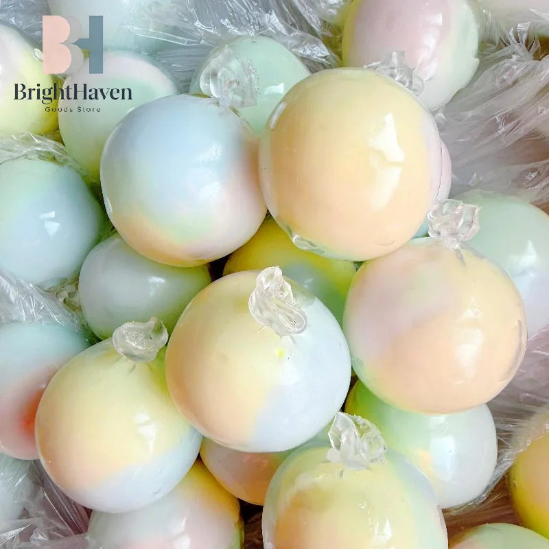 1Pcs Cracking Wax Ball Soft Decompression Toys Cantaloupe Chocolate Handmade Ball Anti Stress Sensory Fidget Toy B.H
