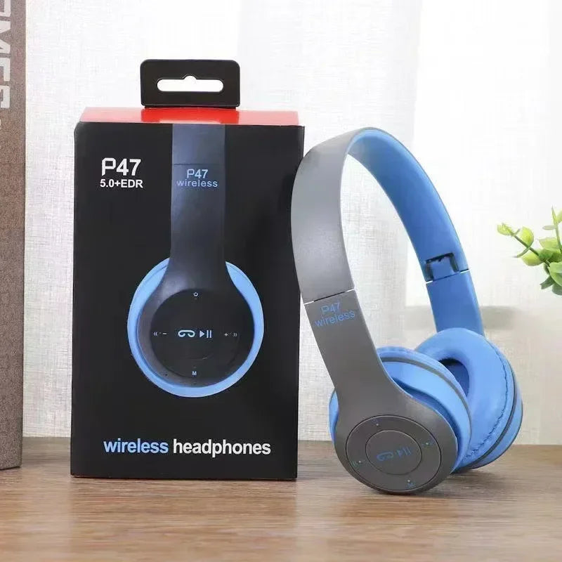 Multifunctional Bluetooth 5.0 Portable Foldable Headmounted Wireless Headset For Bluetooth connection TF Card Wired Connection