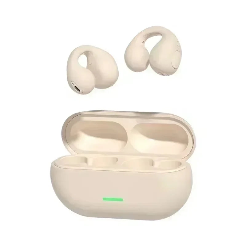 Original clip-on wireless sports headphones, long battery life running music headphones, compatible with Xiaomi and iPhone.