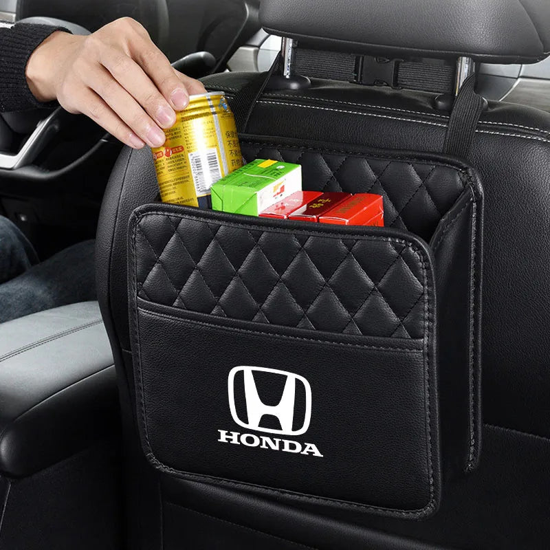 Car Storage Hanging Bag Back Seat Back Bag big Capacity For Honda Accord Civic FIT Insight CRV Jazz HRV CRZ CRX City Vezel Pilot