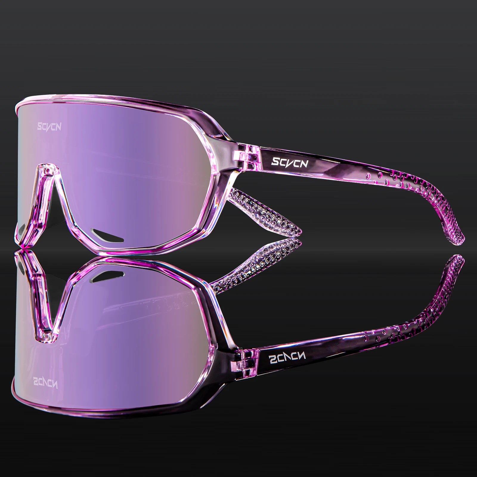 SCVCN HD Hiking Sunglasses Stylish Outdoor Sports Glasses for Cycling Running and Rock Climbing UV-Protective Driving Sunglasses