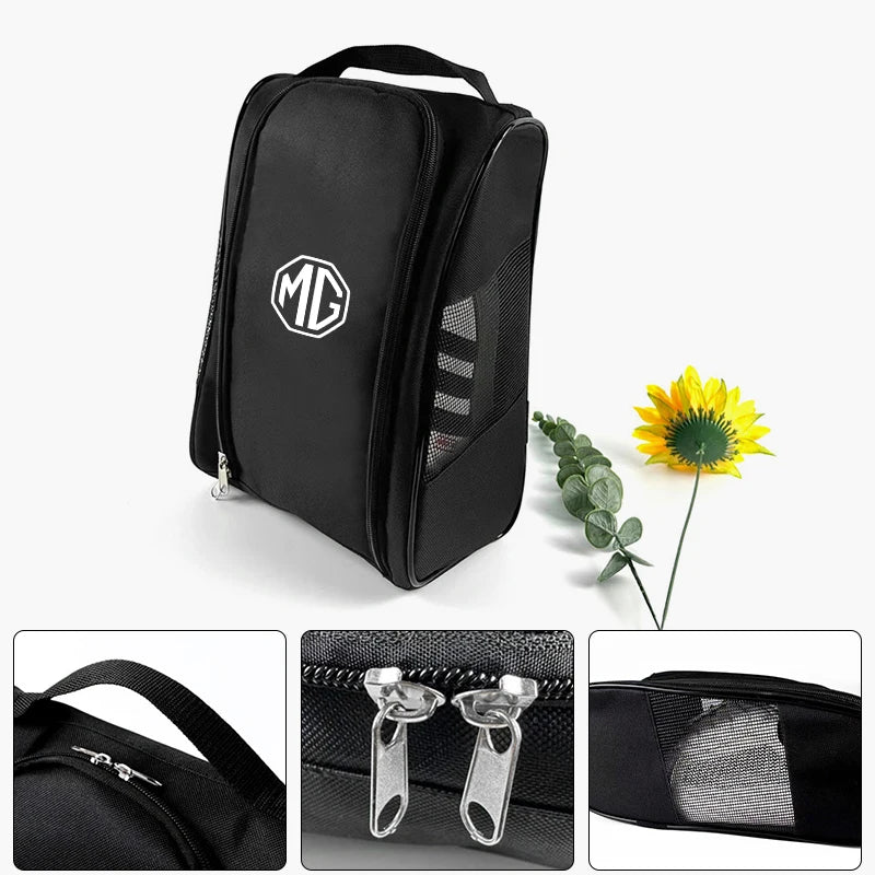Portable Golf Handbag Dustproof Football Tennis Shoe Bag For Morris Garages MG 6 3 5 7 TF ZR ZS HS GS GT Hector RX5 RX8 350 550