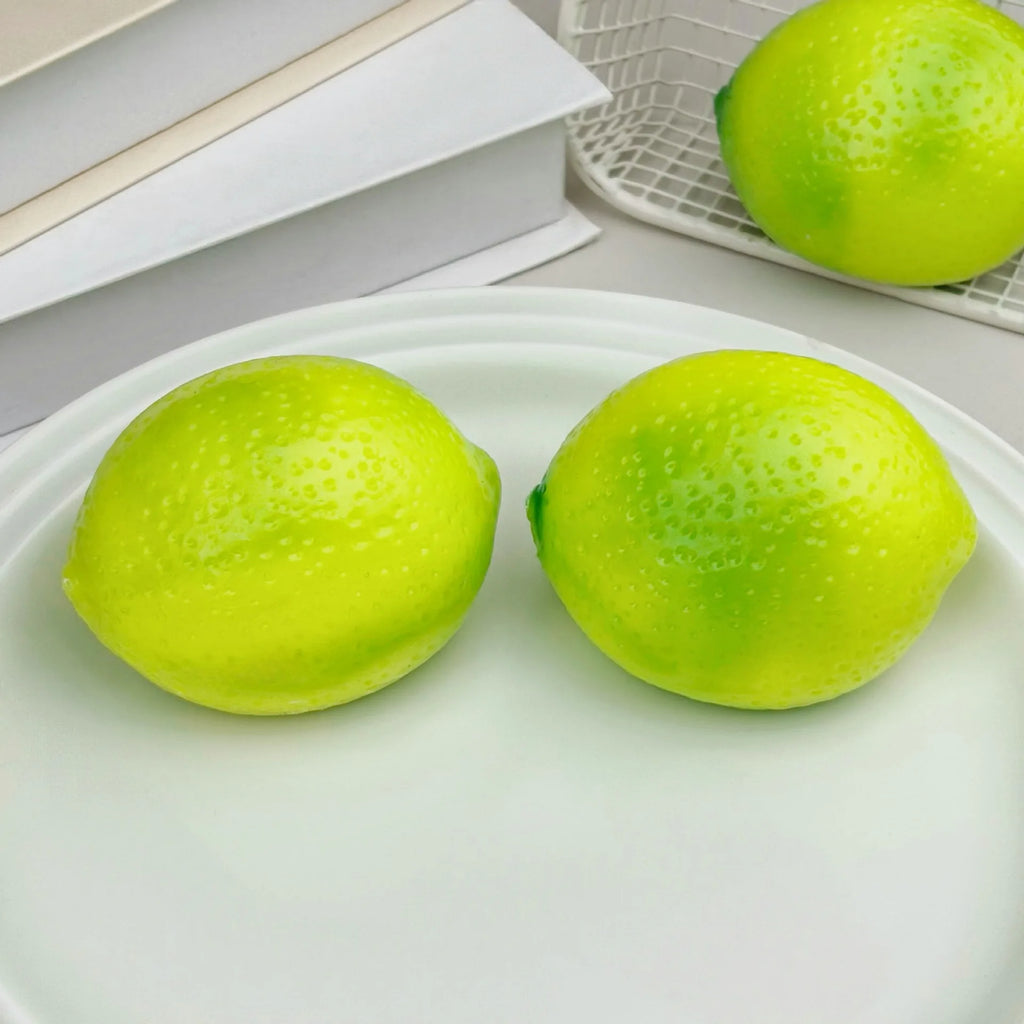 Handmade lemon Stress Ball Squeeze Toy, Slow Rebound Fruit Mango Squishy Fidget Ball, ASMR Sensory Stress Relief Toy Gifts