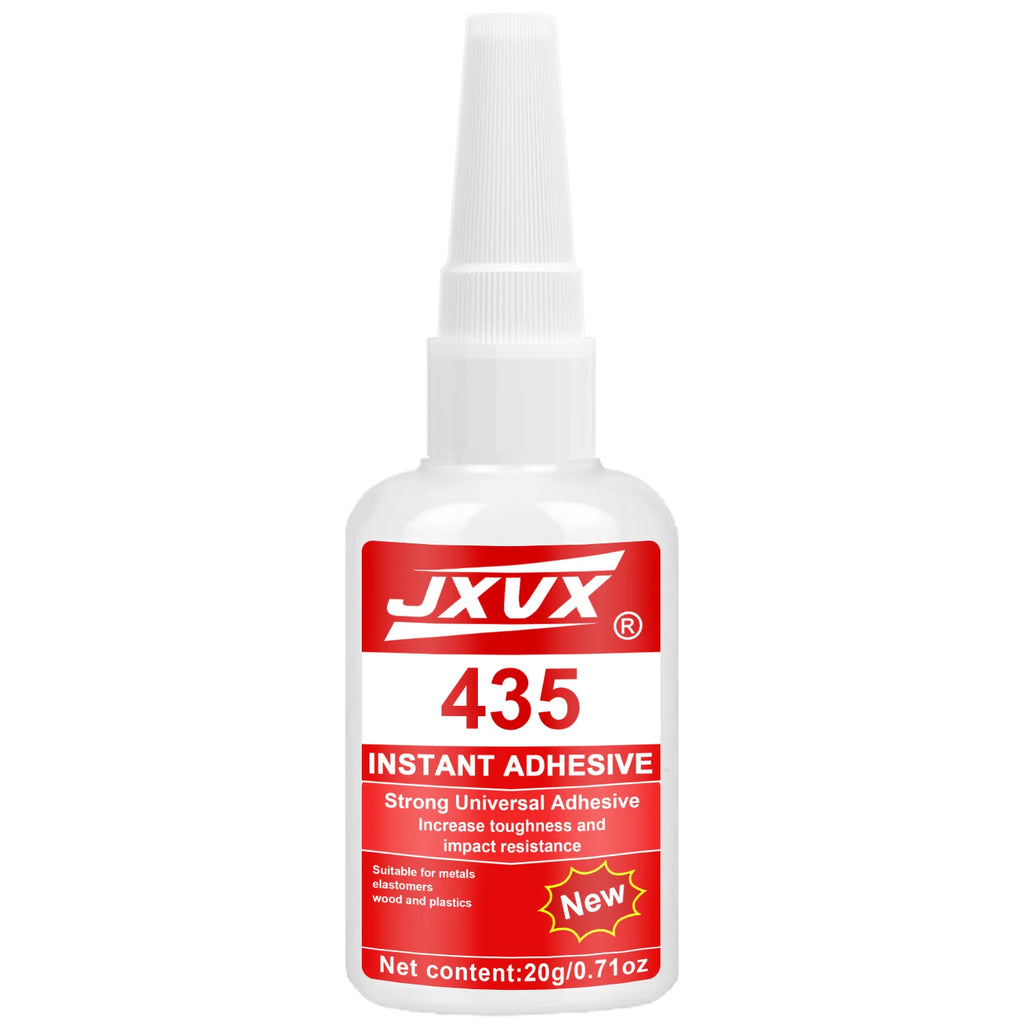 JXVX Fletching Glue 20g, Heavy Duty Arrow Glue Kit for Carbon, Aluminum, Wood Shafts, Instant & Clear Arrow Insert Adhesive Bonder for Fletching Vanes, Feathers and Inserts,1-10pcs.