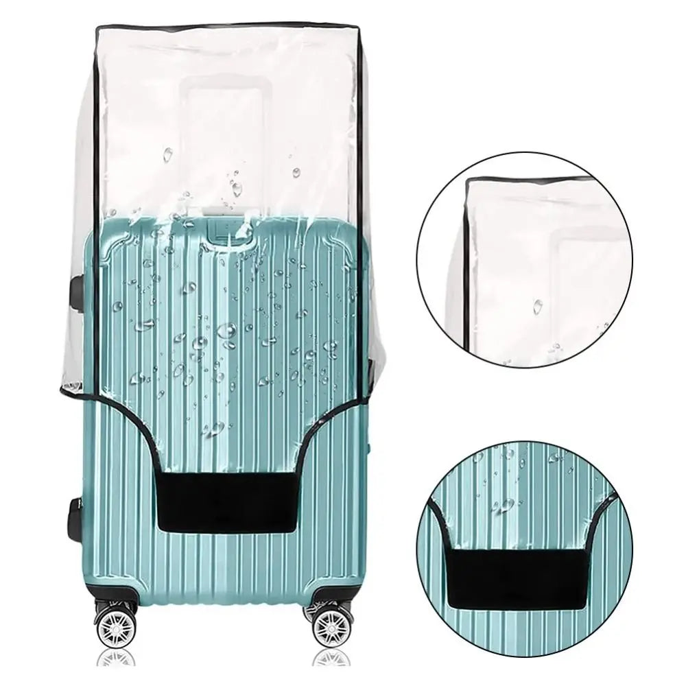 New Travel Luggage Protector Case PVC Transparent Baggage Cover Durable Waterproof Suitcase Protective Cover