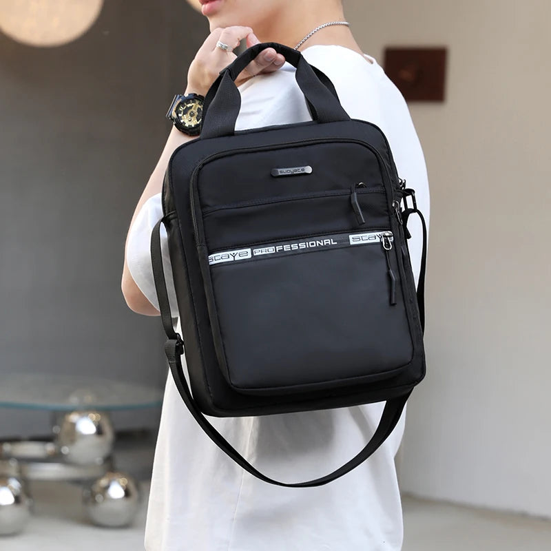 New Men's Shoulder Bag High Quality Crossbody Bag Man Messenger Bags Nylon Male Business Handbags Cross body  bag trendy handbag