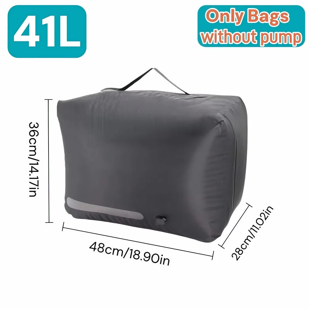 Travel Essentials Vacuum Storage Bags Luggage Packing Bag Compression Bag with Air Pump Clothes Organizer Packaging Cubes