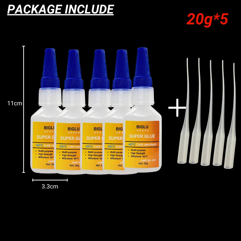 Refrigerator Drawer Repair Glue, -60℃ Low Temperature Resistant Super Glue, Instant Adhesive For PVC ABS Plastic Freezer Drawer
