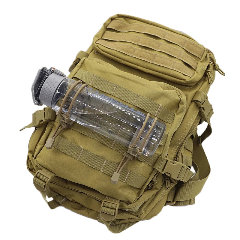 Tactical Flashlight Clip Molle Hiking Accessories Multifunction Hanging Buckle Shovel Clamp Axe Clamp Bracket Military Backpack