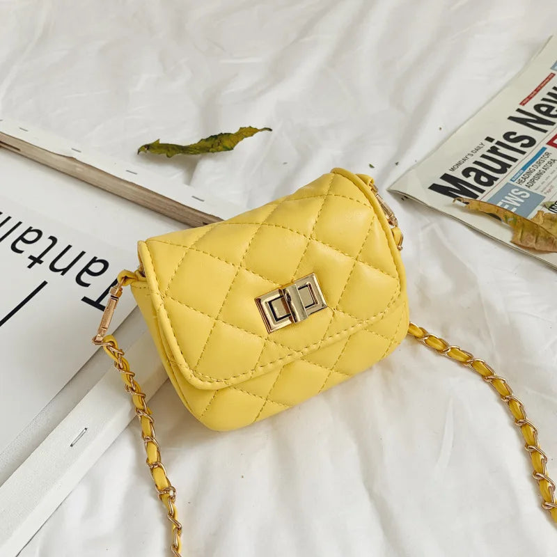 1Pc Mini Bag Crossbody Bag Fashion Girl Bag Child Bag Clothes Decorative Accessories Coin Purse Bag