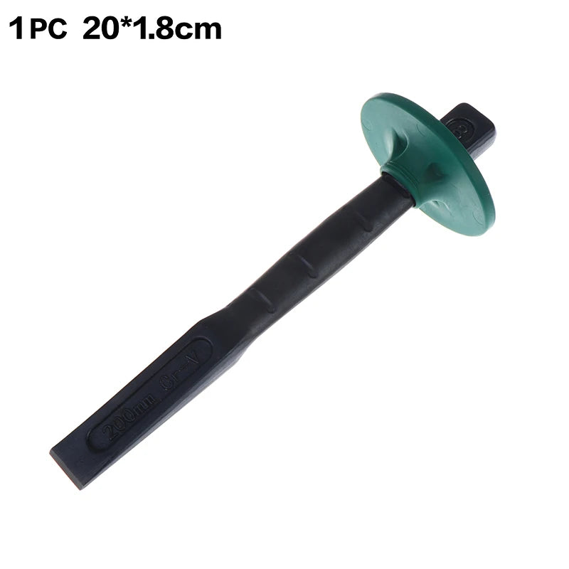 1/2/3Pcs 6/8 Inch Chrome Vanadium Steel Flat Chisel Cement Stone Splitter Flat Chisel Concrete Tools Flat Shovel Wood Cutter