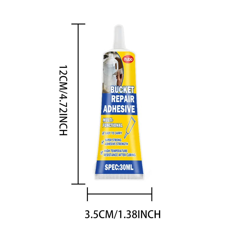 Ifubo Multi-Purpose Repair Adhesive, Strong Leak Proof Glue For Pipe Bucket Sink, Waterproof High Temperature Resistant Paste