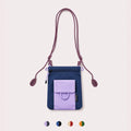 Unisex Mini Crossbody Phone Bag Lightweight Nylon Shoulder Pouch Adjustable Strap Small Travel Bag for Travel Outdoor Walking