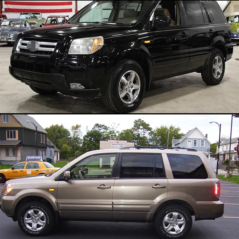 For Honda Element SC Front Bumper Side Marker Indicator Light Amber yellow Turn Signal Lamp/Driving Lights 2009-2010