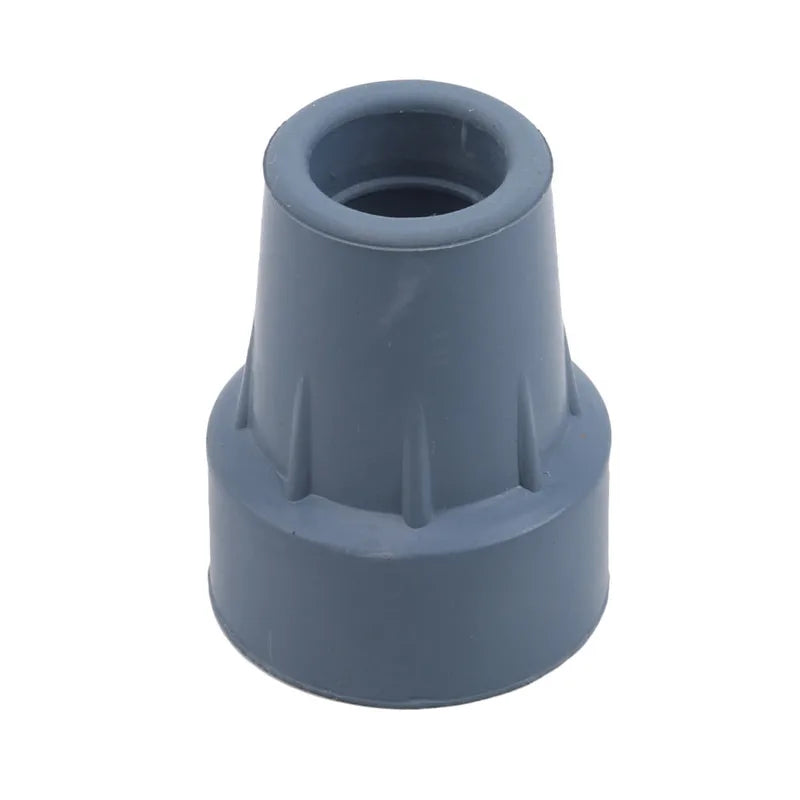 Rubber Trekking Pole Cap Walking Stick Crutch Cane Bottom Pads Cover Ferrule Non-slip Foot Cover Trekking Pole Cane Crutch