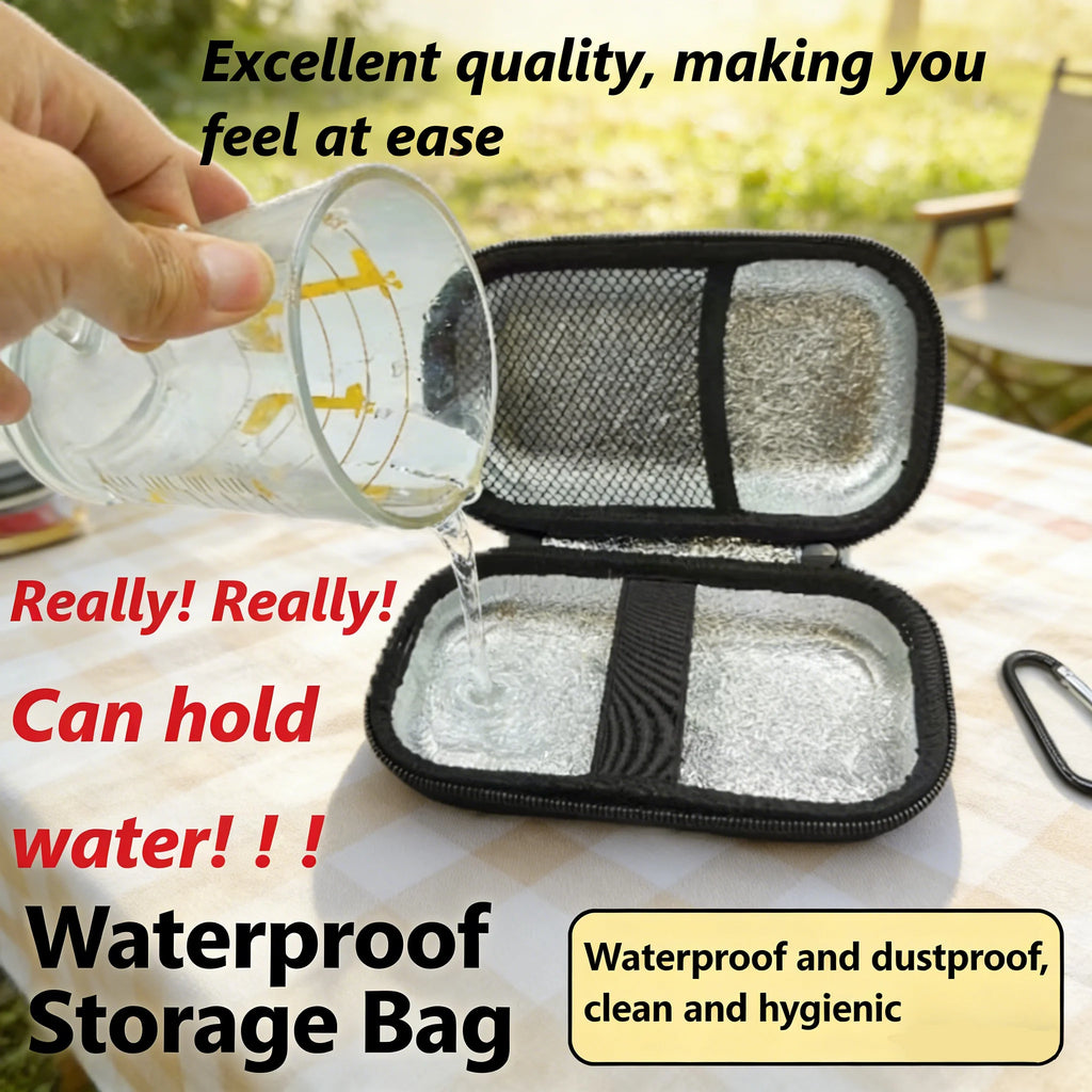 1pc Asthma Inhaler Travel Case ，Portable Nebulizer Case/bag , Includes Inhaler Holder Case Only, Black