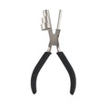 Pliers Big Head Three Section Flat Mouth Round Mouth Pliers Mini  Jewelry Pliers Jewelry DIY Pliers Winding Shape Pliers Black