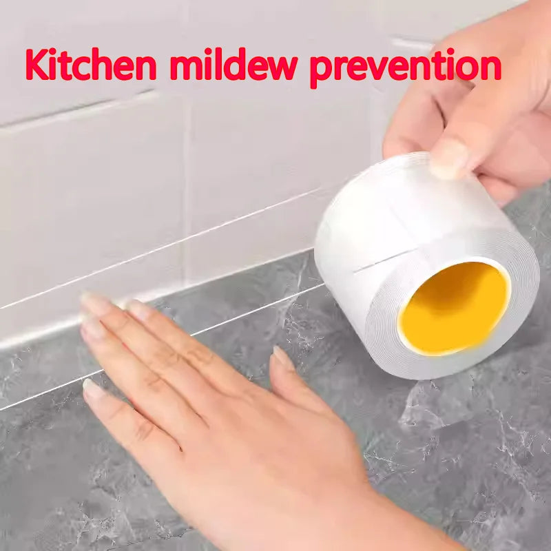 Transparent Single-Sided Adhesive Tape, Acrylic Fish Tank Leak Repair Tape, Waterproof Silicone Repair Glue, High-Strength Thick