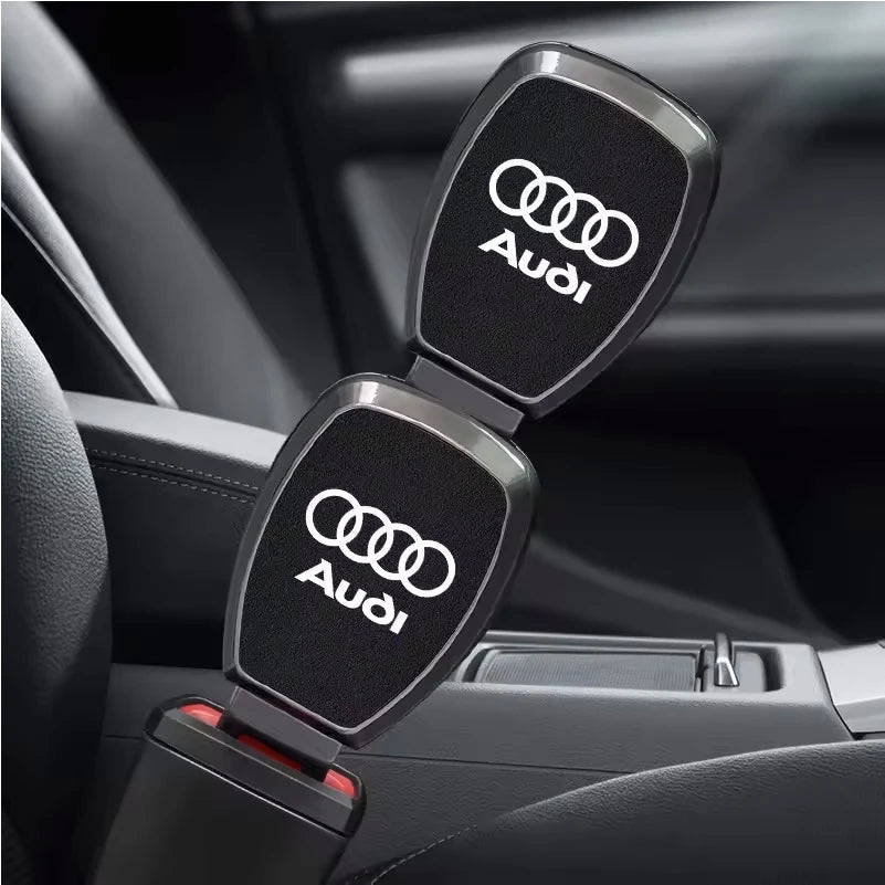 For Audi Sline A4 A3 A6 TT S4 S5 S6 A1 A2 A5 A7 A8 Q1 Q2 Q3 Q4 Q5 Car Seat Belt Clip Extension Plug Car Safety Seat Lock Buckle