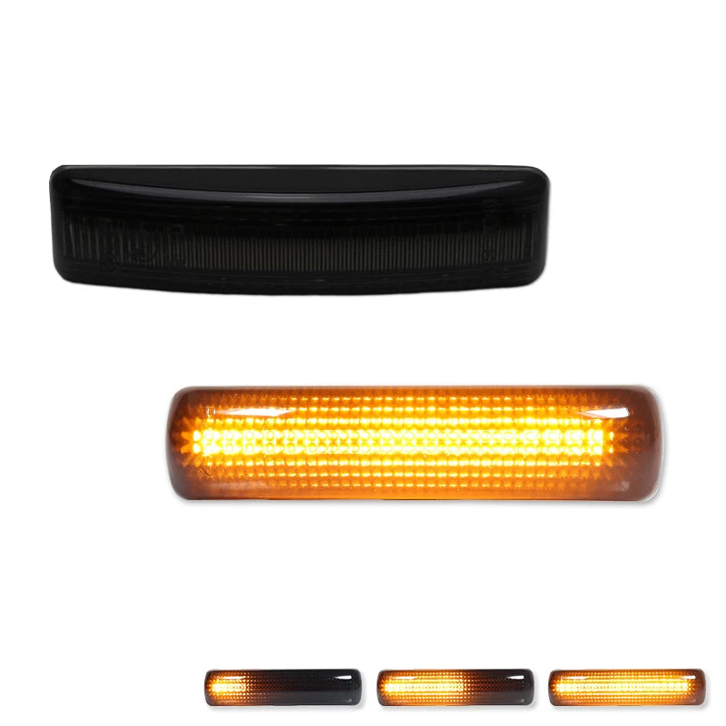 2Pcs LED Turn Signal Dynamic Side Marker Lamps Repeater Indicator Light For Land Rover Discovery 3 4 Rover Sport L320 Freeland 2