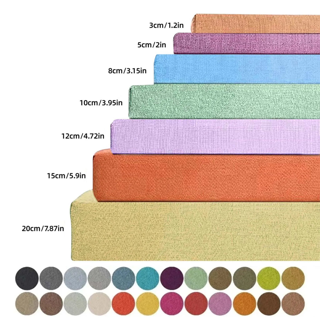 Custom Bench Cushion Seat Pad Long Mattress Sofa Chair Seat Pad Decorative Garden Shoe Box Bay Window Pads Swings Pillow