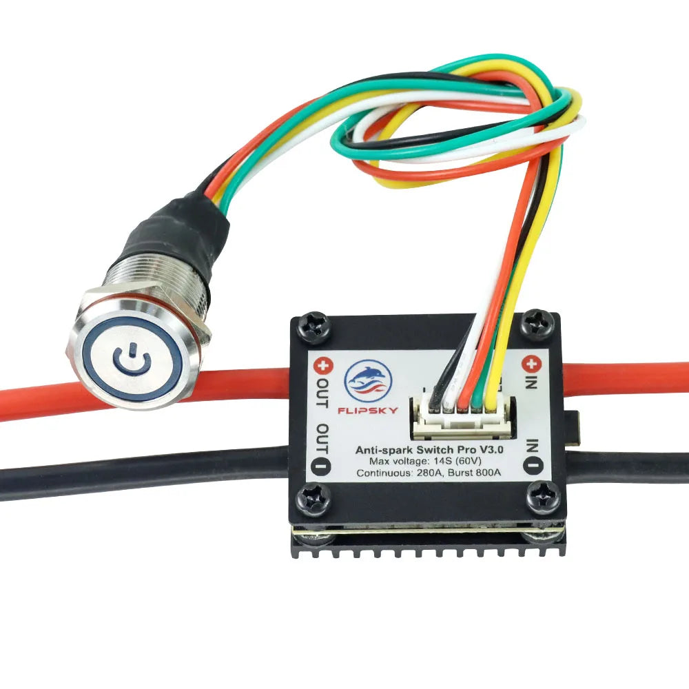 Flipsky Antispark Switch Pro V3.0 280A Contact Protector for EBike /Scooter/ Robots/ Electric Skateboard Longboard