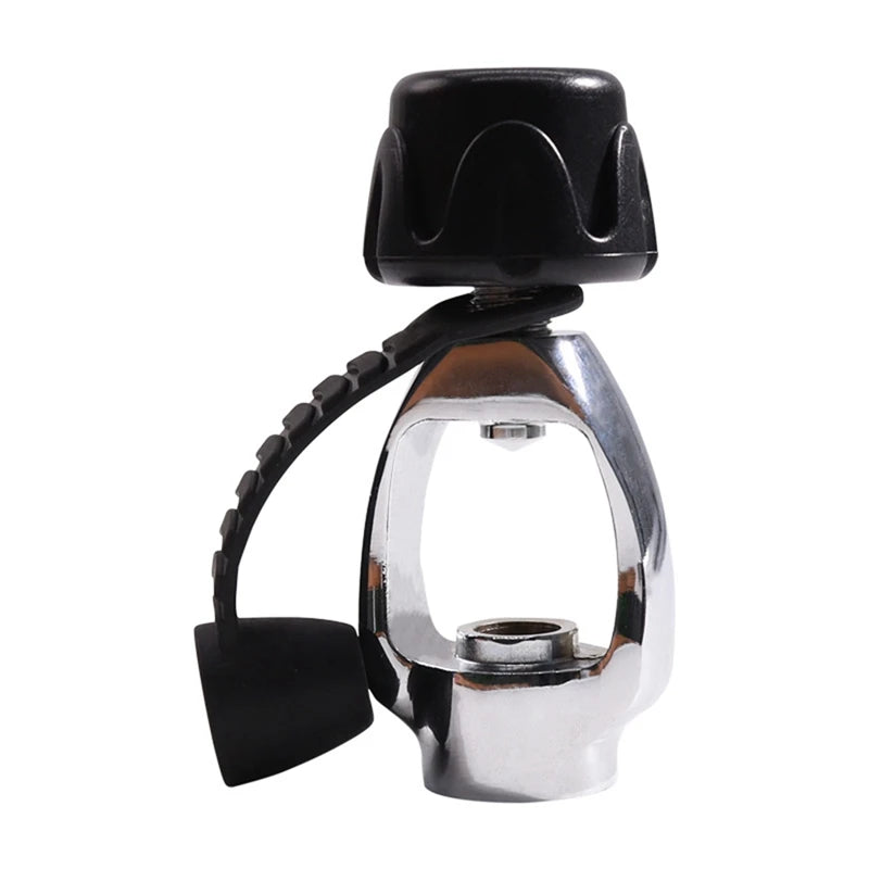 300Bar 4500Psi DIN To Yoke Regulator Adapter Scuba Diving Tank High Pressure Filling Valve Din Station with Dust Cap-A07G