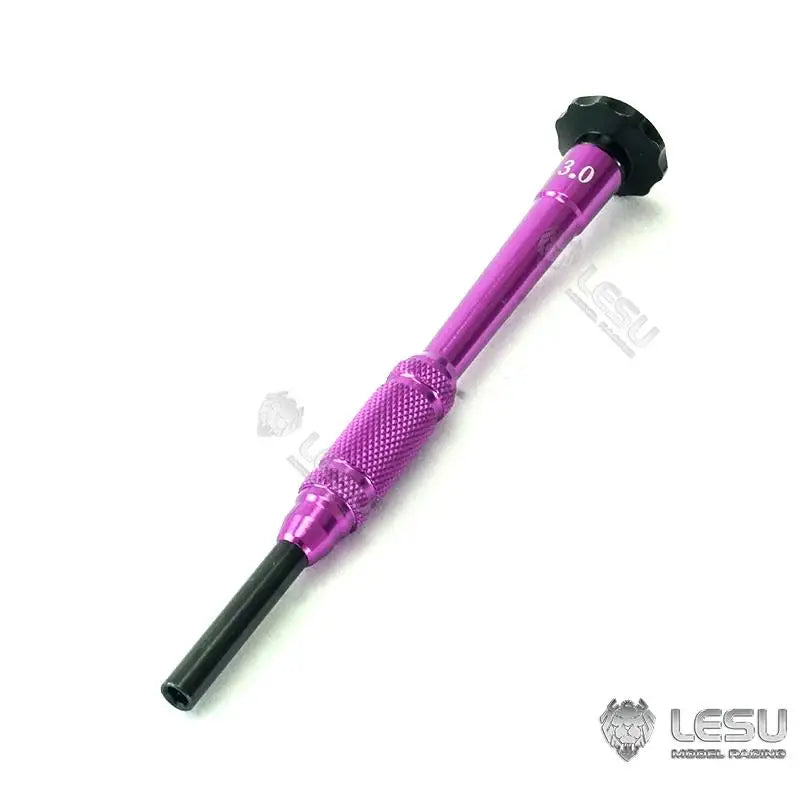 Outer hexagonal screw wrench 1.7 2.0 2.5 3.0MM sleeve nut sleeve modified model tool LESU