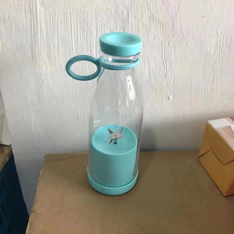 4 Color 420ml Portable Rechargable Blender Electric Travel Juicer Cup For Smoothie Milkshake Kitchen Mini Mixer Tool