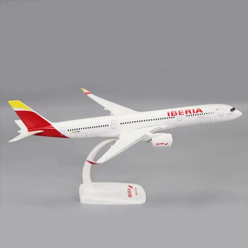 1/200 Scale A350-900 Iberia Airline Assembled Aircraft Model ABS Plastic Aircraft Model For Collection