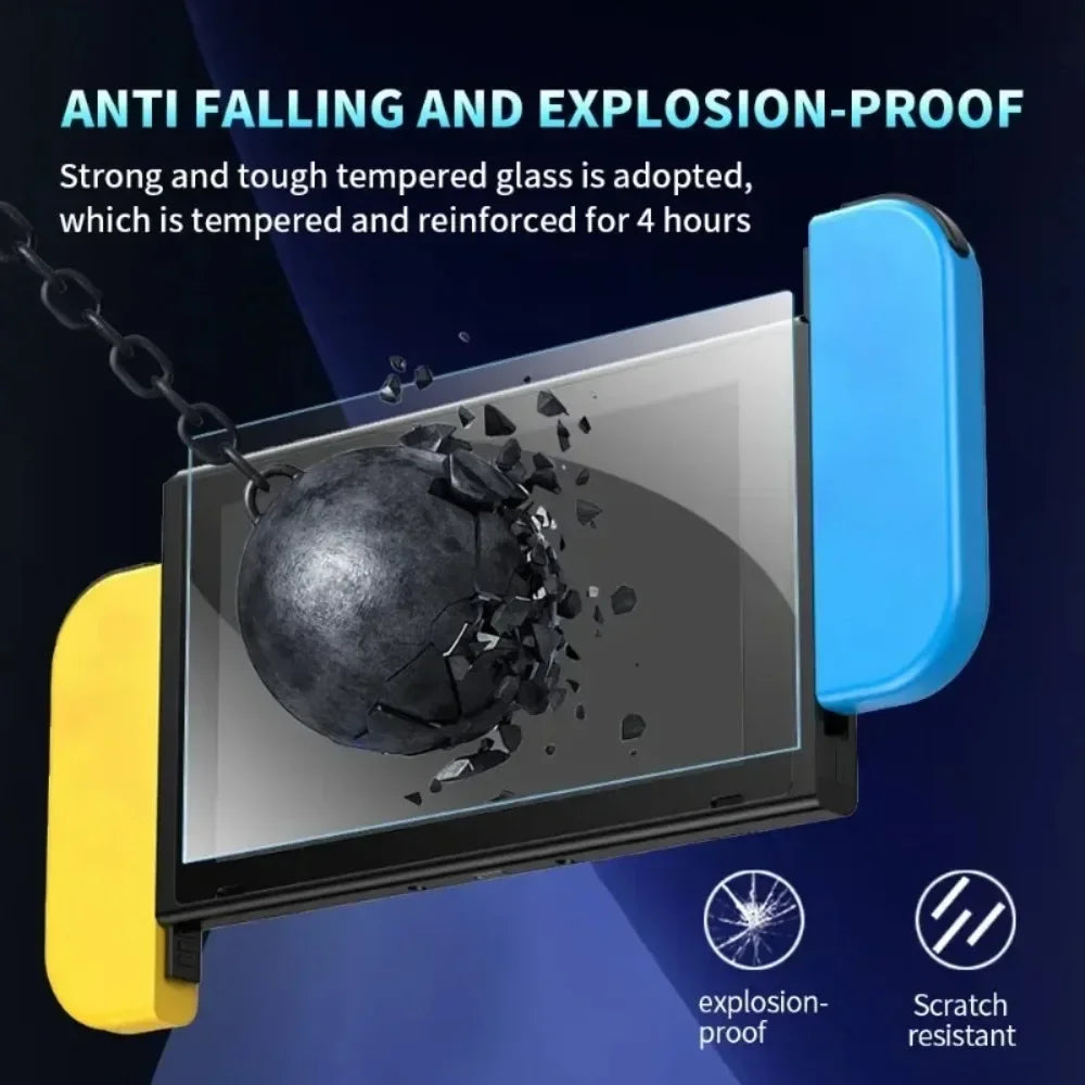3/2/1Pack Premium Tempered Glass For Nintendo Switch 2 Switch Lite/Oled Screen Protector HD Clear Anti-Scratch Protective Films