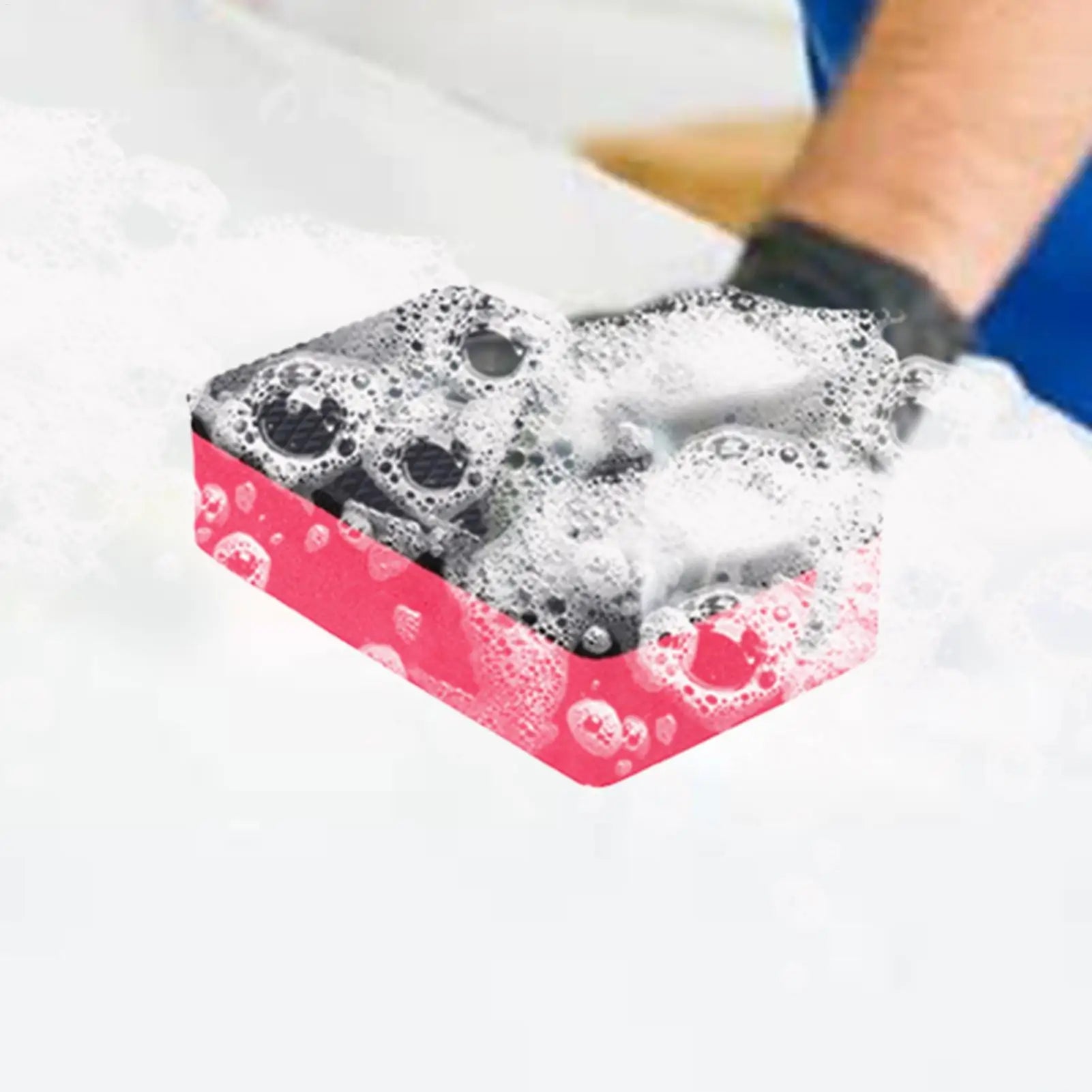 Car Wash Mud Cleaner Magic Clay Bar Sponge Block Pad Remove Contaminants Before Polisher Wax For Car Care Wash Accessories