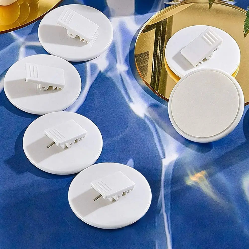 Self Adhesive Crocodile Seamless Anti Splash for Living Room Fixed Bathroom Accessories Curtain Clip Curtain Buckle Guard Clip