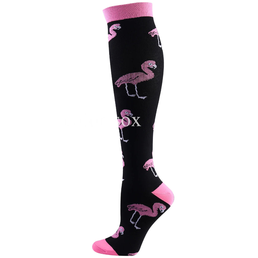 New Compression Socks Panda Cute Animal Socks Men Women Compression Socks For Running, Medical, Edema, Diabetes, Varicose Veins