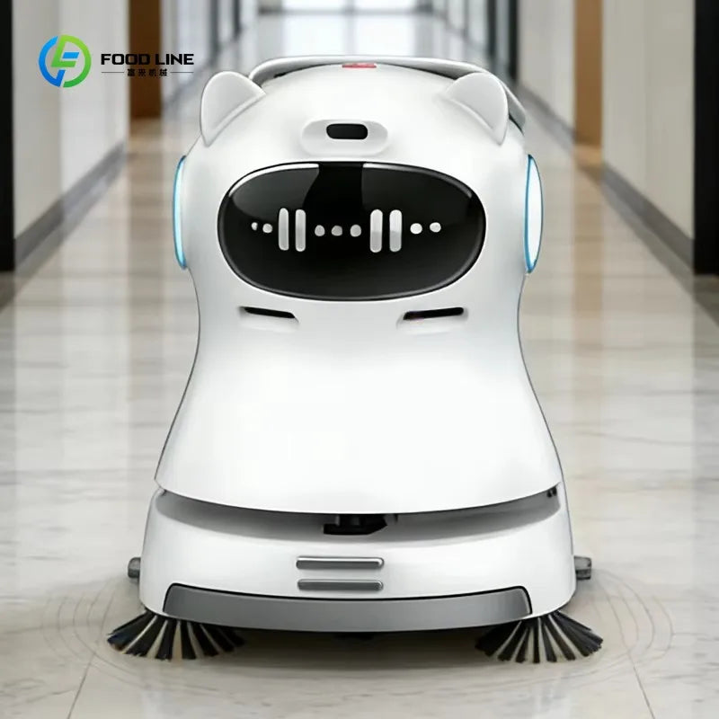 Cleaning Robot Innovative Commercial Cleaning Robot Intelligent Automatic Floor Scrubber Navigation App Control Customized