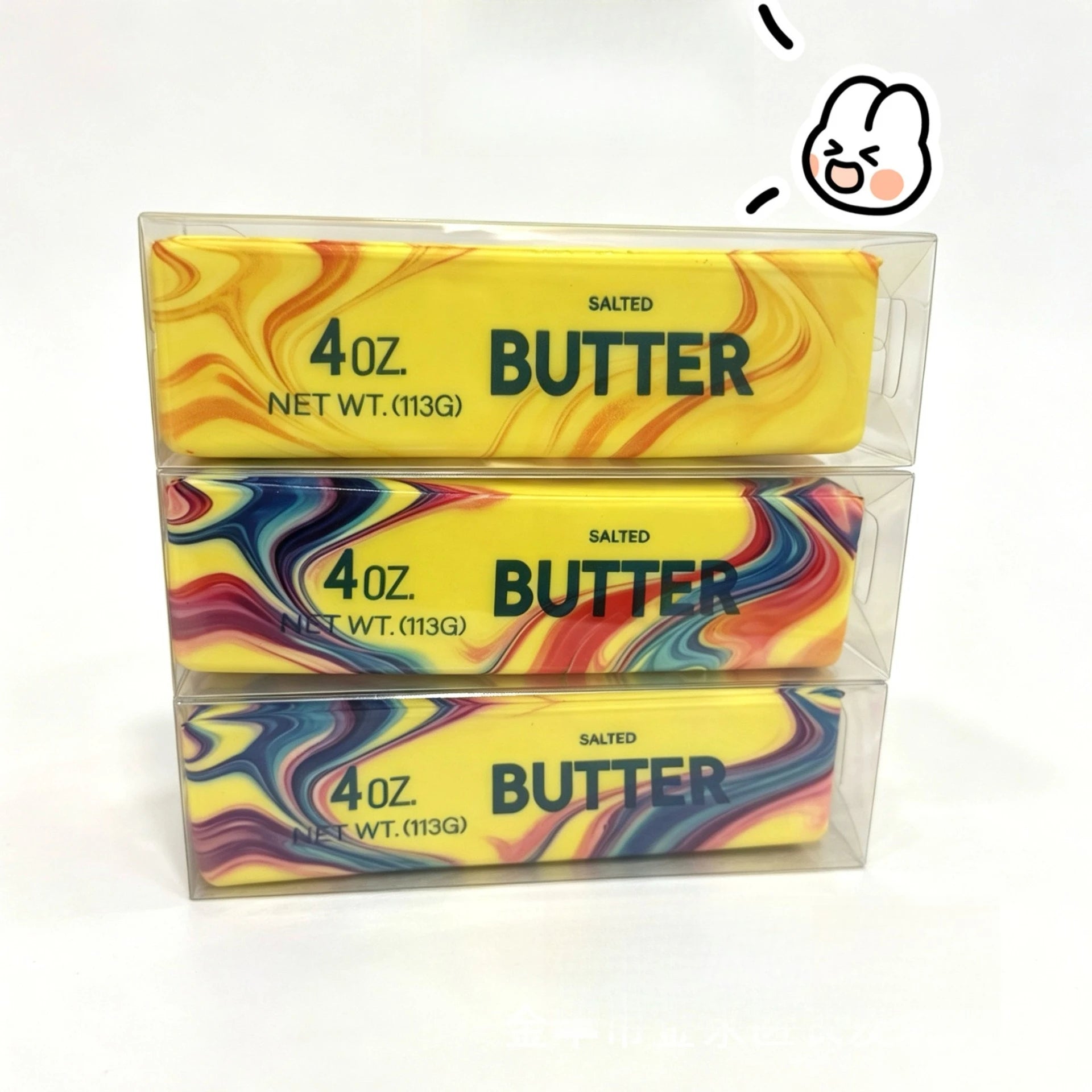1/6/12pcs Soft Slow Rebound Butter Stick Realistic Silicone Squeeze Stress Relief Gadget Funny Anti-Anxiety ﻿Squeeze Party Gift
