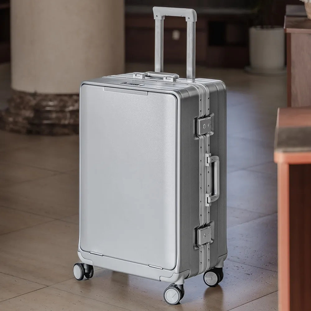 KLQDZMS High Quality Luggage 20 Inch PC Boarding Suitcase 24”26 Inch Large Capacity Luggage Men's And Women's Universal Luggage