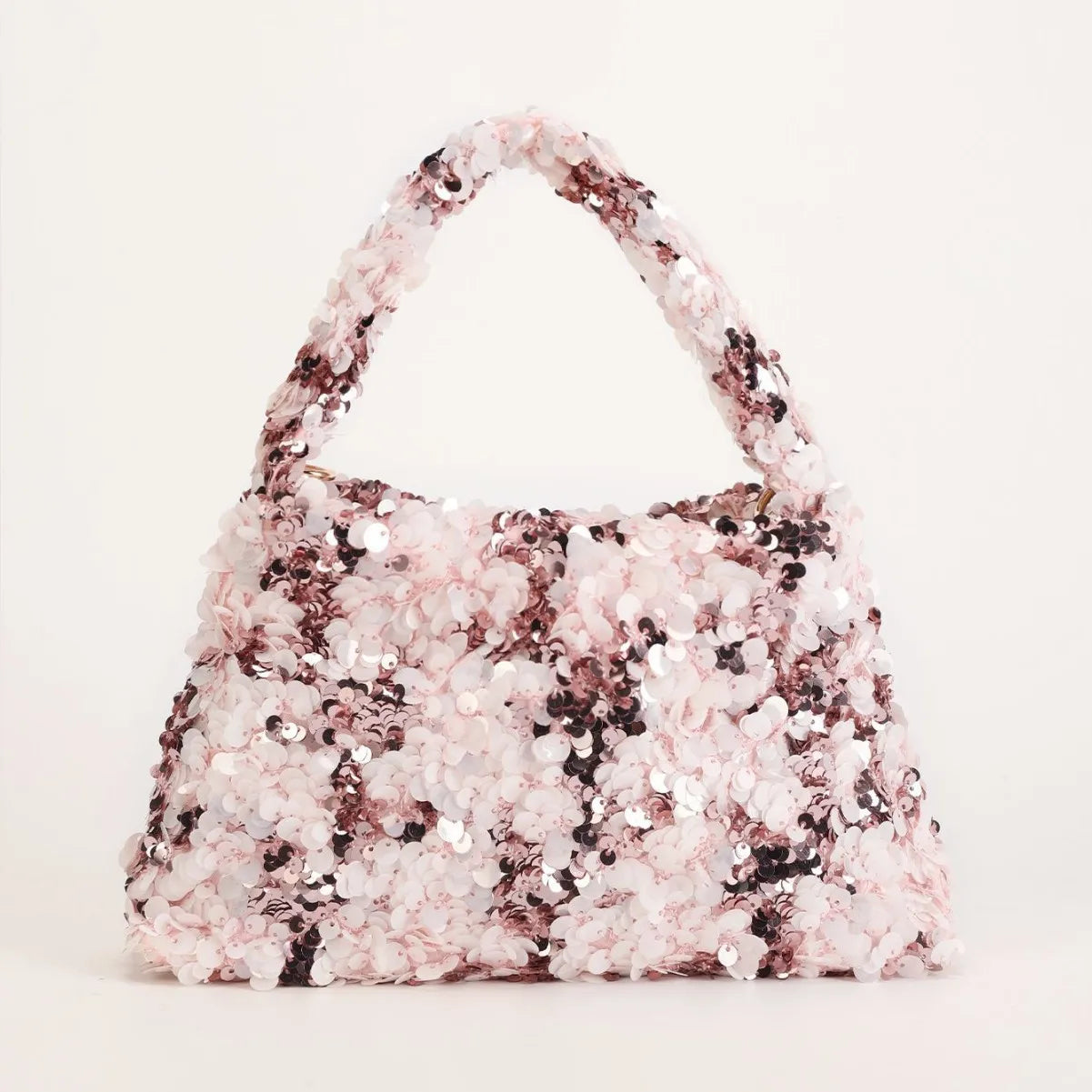 New sequined handbag high-end dinner bag chain oblique span women's shoulder bag fashion women's bag