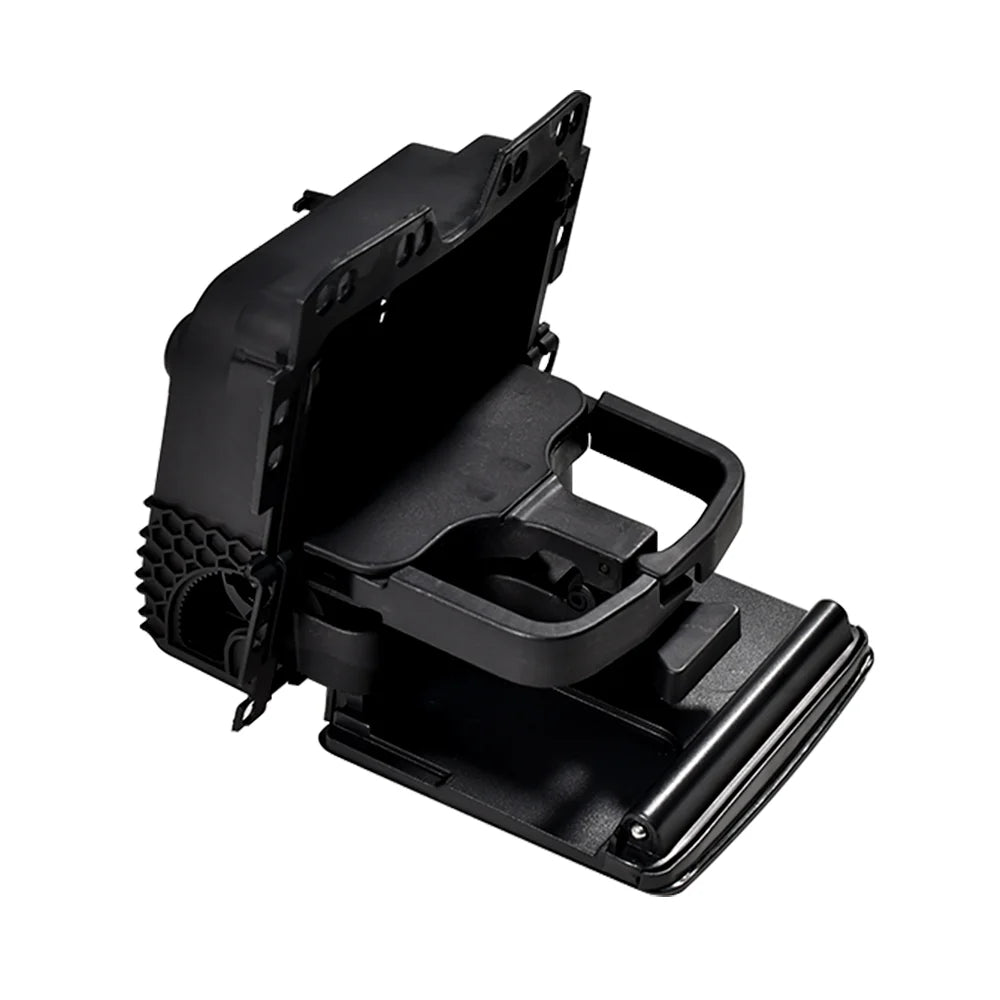 New For VW Golf Sharan MK2 Tiguan MK1 Seat Alhambra MK2 Dual Cup Holder Rear Drinking Cup Bracket Black 7N0862533 Car Accessorie