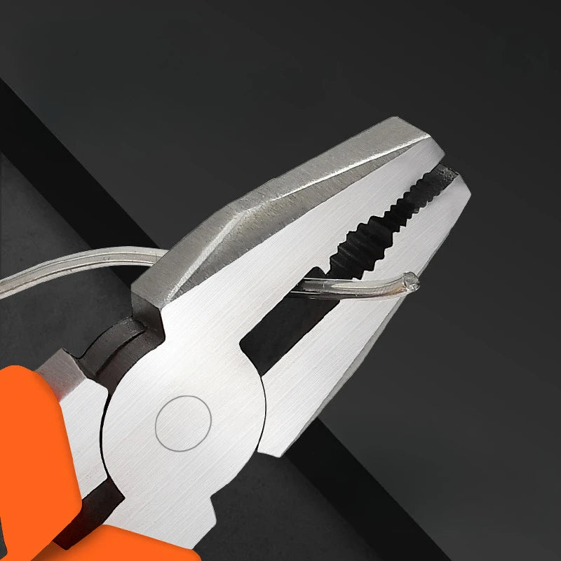 3 Piece 8''/6” Universal Diagonal Pliers Needle Nose Pliers Set Wire Cutters Electrician Hardware Hand Tool for Home Workshop