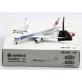 SA4003A Alloy Collectible Plane JC Wings 1:400 Japan Airline JAL Airbus A350-900XWB Diecast Aircraft Jet Model JA15XJ Flap Down