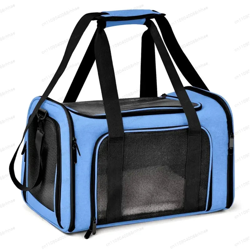 Cat bag for outdoor activities, portable and breathable pet bag for small dogs, cat bag for outdoor travel
