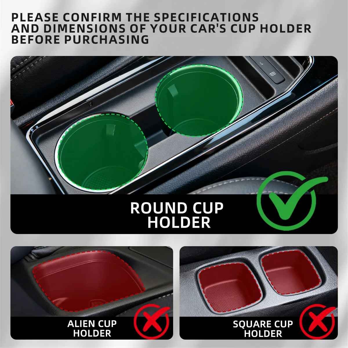 Car Cup Phone Holder Stand Mount Tray 360° Degree Rotation Table Slot Food Organized Adjustable Drink Accesories for iphone