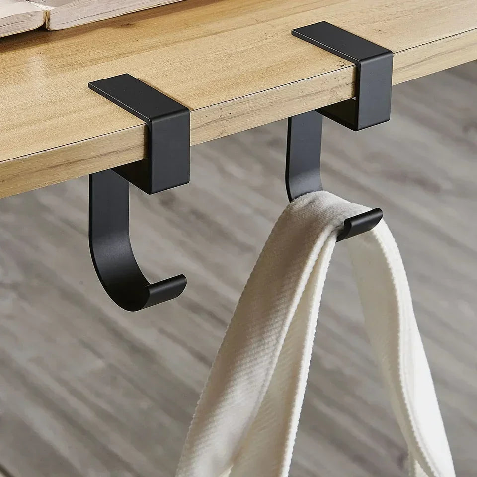 Portable Desk Bag Hook Removable Handbag Holder Multi-functional Table Edge Hanger for School Office Backpack Organizer