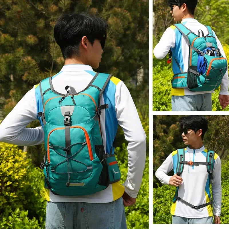 Lightweight Hydration Cycling Backpack Outdoor Sport Hiking Camping Climbing Mountaineering Rucksack Travel Hydro Water Daypack