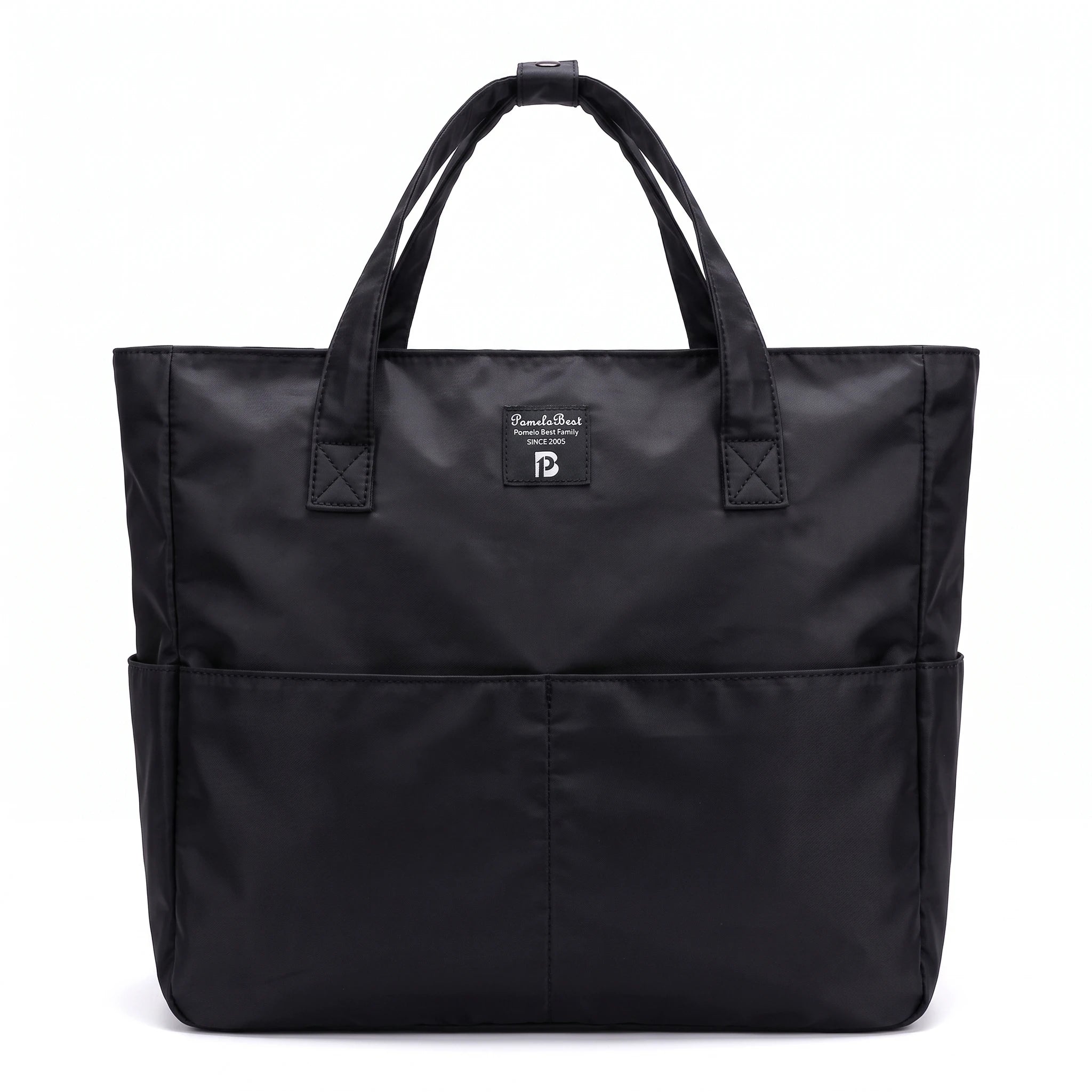 35L Large Gym Tote Bag for Women Soft Waterproof Polyester Yoga Handbag Multi Pocket Work Travel Beach Bag With Shoe Compartment